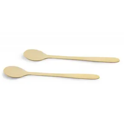 Bamboe Sorbetlepels 210mm Horecavoordeel.com