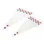 Puntzakken 250 x 460 mm Plastic 500 Gram Valentijn