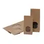 Blokbodemzakken met Venster Bruinkraft Sealbaar 105 + 65 x 298mm - Horecavoordeel.com-