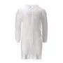CMT Bezoekersjas PP Non Woven met Drukknopen 30gr Wit Maat M -Horecavoordeel.com-