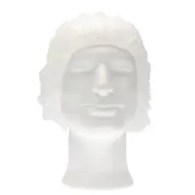 CMT Haarnet - Bouffant Cap PP Non Woven Wit Maat XL 58cm -Horecavoordeel.com-