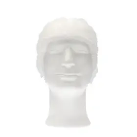 CMT Haarnet - Clip Cap PP Non Woven Wit Maat XL 58cm -Horecavoordeel.com-