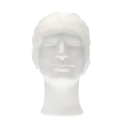 CMT Haarnet - Clip Cap PP Non Woven Wit Maat L 53cm -Horecavoordeel.com-