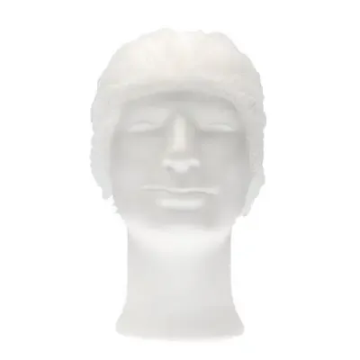 CMT Haarnet - Clip Cap PP Non Woven Wit Maat M 50cm -Horecavoordeel.com-