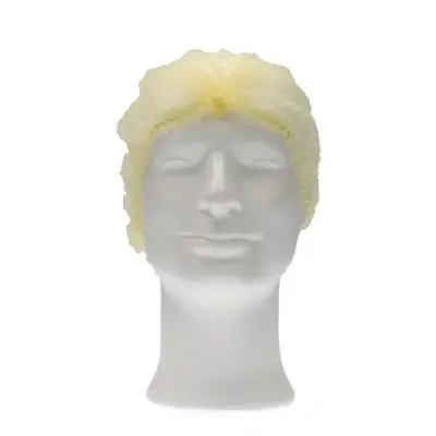 CMT Haarnet - Clip Cap PP Non Woven Geel Maat M 50cm -Horecavoordeel.com-