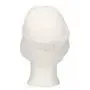 CMT Pet met Klep en Haaropvang Polyester Katoen Wit Maat L