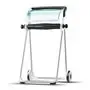 Tork Vloerstandaard Wit-Turqoise Metaal-Kunststof Performance-Line - Systeem W1 -Horecavoordeel.com-
