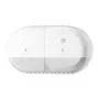 Tork SmartOne Mini Twin Toiletpapier Dispenser Wit Kunststof Elevation-Line - Systeem T9 -Horecavoordeel.com-