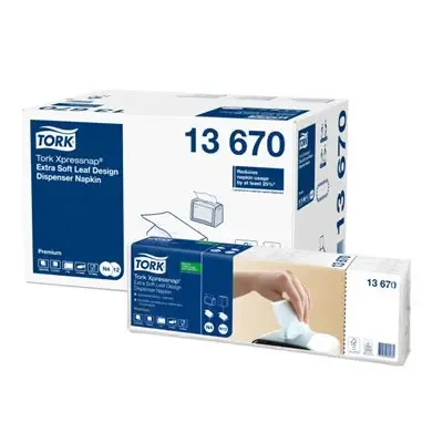 Tork Xpressnap Extra Zachte Dispenserservet Premium 2-laags Wit 22x36cm - Systeem N4 -Horecavoordeel.com-