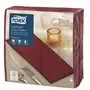 Tork LinStyle Dinnerservet Premium 1-laags Bordeaux 39x39cm 1/8-vouw -Horecavoordeel.com-