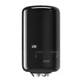 Tork Mini Centerfeed Poetspapier Dispenser Zwart Kunststof Elevation-Line - Systeem M1 -Horecavoordeel.com-