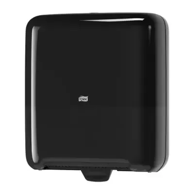 Tork Matic Handdoekrol Dispenser Zwart Kunststof Elevation-Line - Systeem H1 -Horecavoordeel.com-
