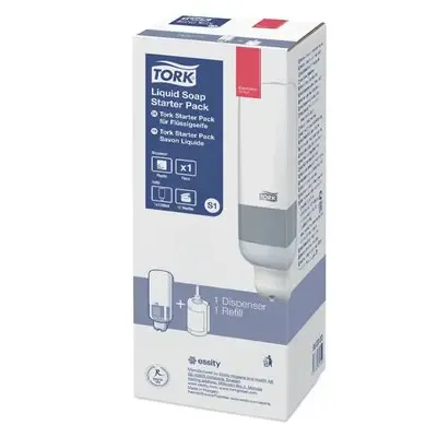 Tork Vloeibare Zeep Dispenser Starterpack - Systeem S1 -Horecavoordeel.com-