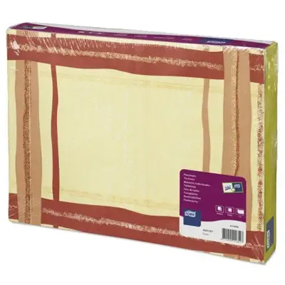 Tork Placemat Carre Advanced 1-laags Decor 42x30cm -Horecavoordeel.com-