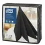 Tork LinStyle Dinnerservet Premium 1-laags Zwart 39x39cm ¼-vouw -Horecavoordeel.com-