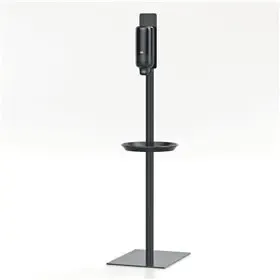 Tork Handhygiëne Stand Zwart RVS -Horecavoordeel.com-