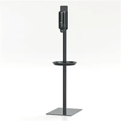Tork Handhygiëne Stand Zwart RVS -Horecavoordeel.com-