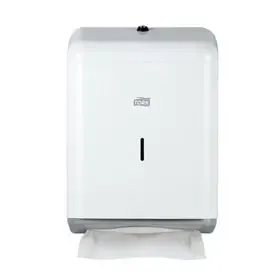 Tork Z-vouw - C-vouw Handdoek Dispenser Wit Metaal - Systeem H3 -Horecavoordeel.com-