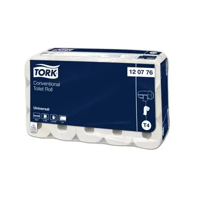 Tork Traditioneel Toiletpapier Universal 2-laags Naturel 48 Meter - 10cm - Systeem T4 -Horecavoordeel.com-