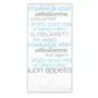 Tork Lunchservet Text 2-laags Decor 33x33cm 1/8-vouw -Horecavoordeel.com-