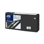 Tork Soft Lunchservet Advanced 3-laags Zwart 33x33cm ¼-vouw -Horecavoordeel.com-