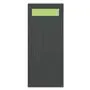 Tork Bestekzakje Advanced Zwart met Limoen Servet 2-laags 39x23cm -Horecavoordeel.com-