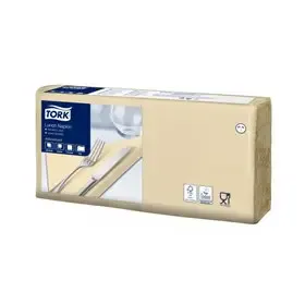 Tork Lunchservet Advanced 2-laags Zand 33x33cm ¼-vouw -Horecavoordeel.com-