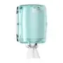 Tork Centerfeed Poetspapier Dispenser Wit-Turqoise Kunststof Performance-Line - Systeem M2
