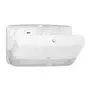 Tork Twin Mini Jumbo Toiletpapier Dispenser Wit Kunststof Elevation-Line - Systeem T2