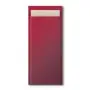Tork Bestekzakje Advanced Bordeaux met Ivoor Servet 2-laags 39x23cm