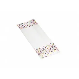 Blokbodemzakken met Opdruk "Hagel" 80 + 50 x 250mm  Horecavoordeel.com