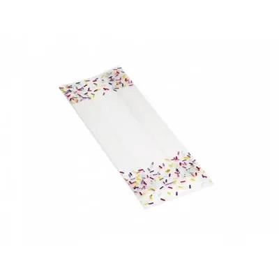 Blokbodemzakken met Opdruk "Hagel" 80 + 50 x 250mm  Horecavoordeel.com