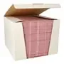 Servetten "ROYAL Collection" 1/4 vouw 40 x 40cm Bordeaux "Kitchen Craft"
