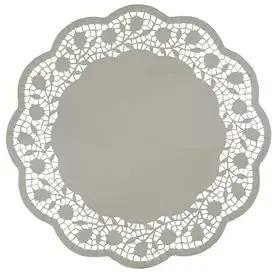 Taartranden Papier Rond Ø 36cm Wit