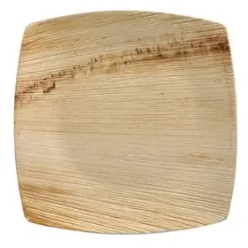 Borden Palmblad "Pure" 15 x 15cm Natuur "QUADRATO"