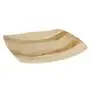 Borden Palmblad "Pure" 26 x 26cm Natuur "QUADRATO"