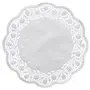 Taartranden Papier Rond Ø 25cm Wit