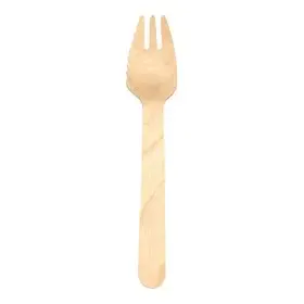 Snackvorken Hout 13,5cm