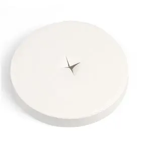Deksels Wit Papier met Kruisopening 90mm