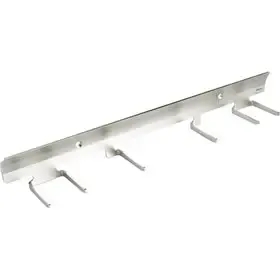 Roestvrijstalen Ophangsysteem Aisi 304 47cm Breed 6 Haken  -Horecavoordeel.com-