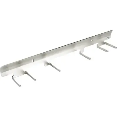 Roestvrijstalen Ophangsysteem Aisi 304 47cm Breed 6 Haken  -Horecavoordeel.com-
