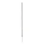 Korte Ergonomische Rvs Steel Van Roestvrij Staal En Polypropyleen 1025xø 31mm Wit -Horecavoordeel.com-
