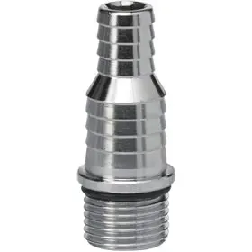 Slangpilaar Met Buitendraad 1-2” En 3-4" Slangpilaar Met Buitendraad Messing Verchroomd  -Horecavoordeel.com-