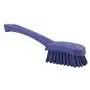 Harde Afwasborstel Met Korte Steel En Polyester Vezels 270x70x85mm Paars -Horecavoordeel.com-