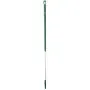 Ergonomische Aluminium Steel 130cm Van Geanodiseerd Aluminium En Polypropyleen 1310xø 31mm Groen -Horecavoordeel.com-