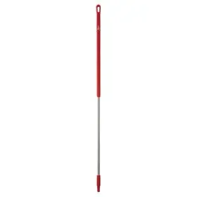 Ergonomische Rvs Steel 150cm Van Roestvrij Staal En Polypropyleen 1510xø 31mm Rood -Horecavoordeel.com-