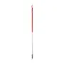 Ergonomische Rvs Steel 150cm Van Roestvrij Staal En Polypropyleen 1510xø 31mm Rood -Horecavoordeel.com-