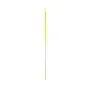 Ergonomische Rvs Steel 150cm Van Roestvrij Staal En Polypropyleen 1510xø 31mm Geel -Horecavoordeel.com-
