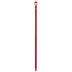 Ultra Hygiëne Steel 130cm Van Polypropyleen 1300xø 34mm Rood -Horecavoordeel.com-