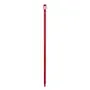 Ultra Hygiëne Steel 130cm Van Polypropyleen 1300xø 34mm Rood -Horecavoordeel.com-